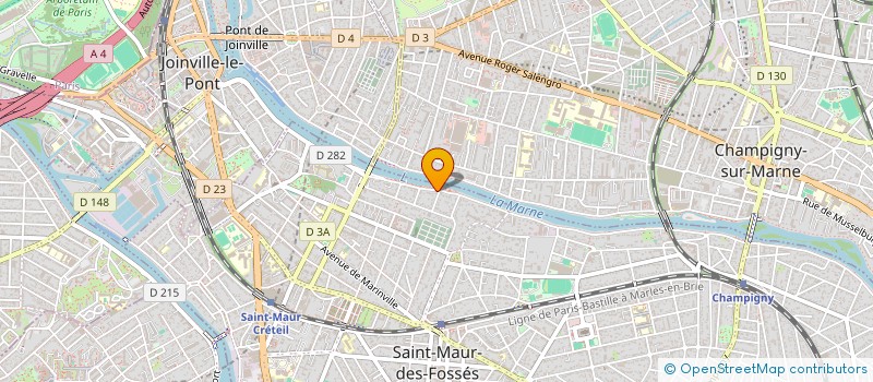 localisation de l'entreprise BIRDLIFE à SAINT-MAUR-DES-FOSSES