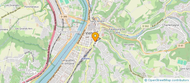 localisation de l'entreprise BIRDS  VIENNE