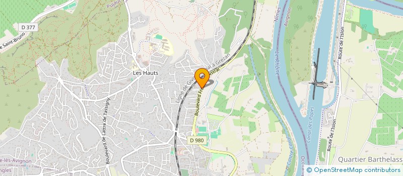 localisation de l'entreprise BIRDY  VILLENEUVE-LES-AVIGNON