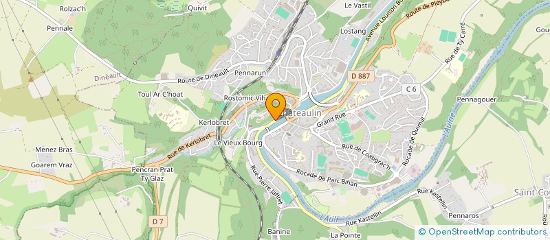 localisation de l'entreprise BIRDY  CHATEAULIN