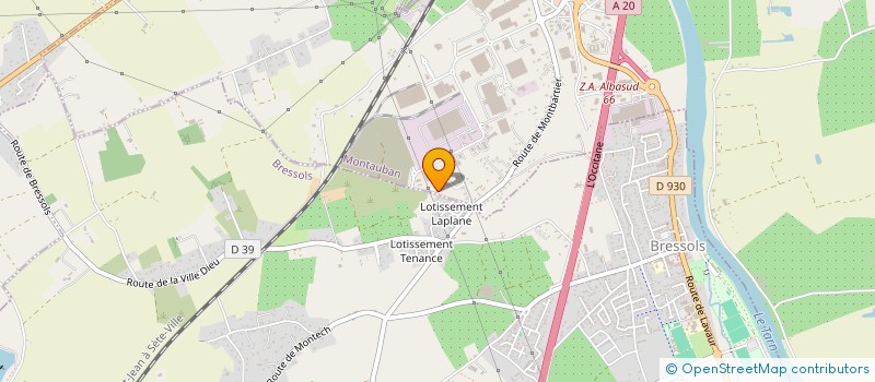 localisation de l'entreprise BIRDY CORP  MONTAUBAN