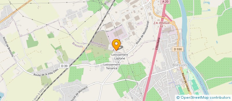 localisation de l'entreprise BIRDY DANCE  MONTAUBAN