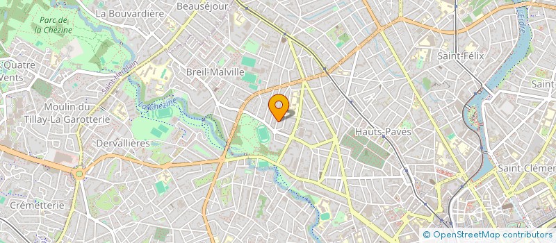 localisation de l'entreprise BIREDIS à NANTES