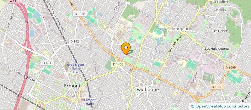 localisation de l'entreprise BIREN IMMO à EAUBONNE