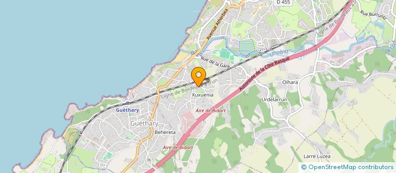 localisation de l'entreprise BIRGES à BIDART