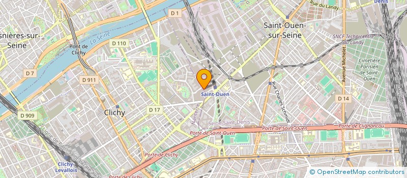 localisation de l'entreprise BIRGY-SITTERLE INDIVISION à SAINT-OUEN-SUR-SEINE