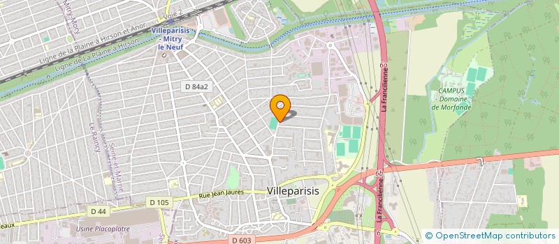 localisation de l'entreprise BIRHEGO  VILLEPARISIS