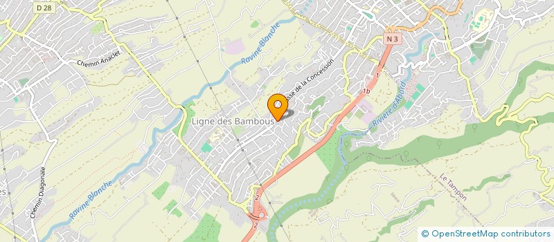 localisation de l'entreprise BIRIBA  SAINT-PIERRE