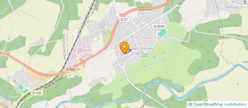 localisation de l'entreprise BIRITXI  SAINT-VINCENT-DE-PAUL