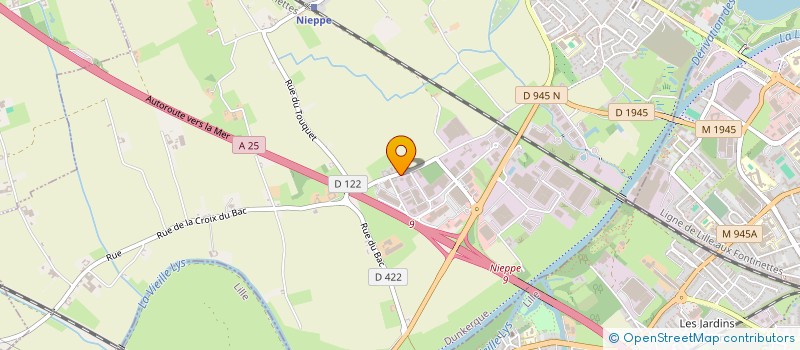 localisation de l'entreprise BIRKA  NIEPPE