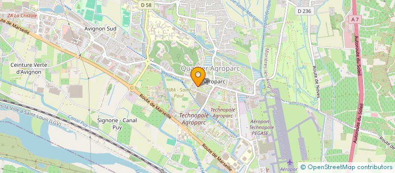 localisation de l'entreprise BIRLING PARTICIPATIONS  AVIGNON