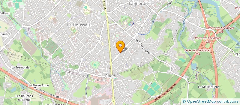 localisation de l'entreprise BIRRE 3A  REZE