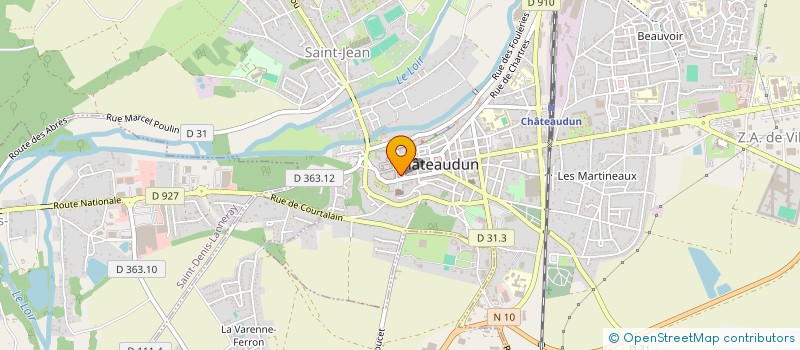 localisation de l'entreprise BIRRE VENOT à CHATEAUDUN
