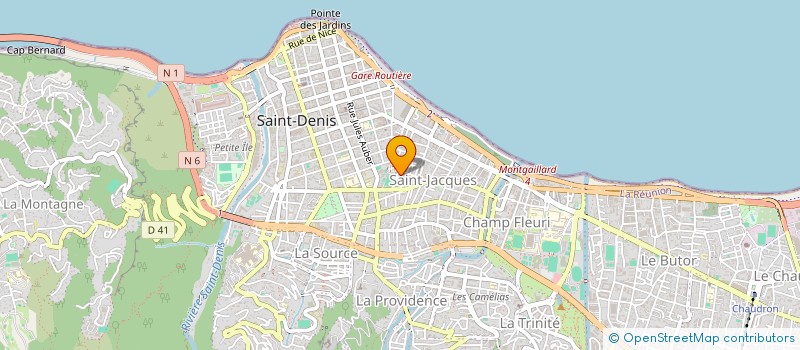 localisation de l'entreprise BIRSAM à SAINT-DENIS