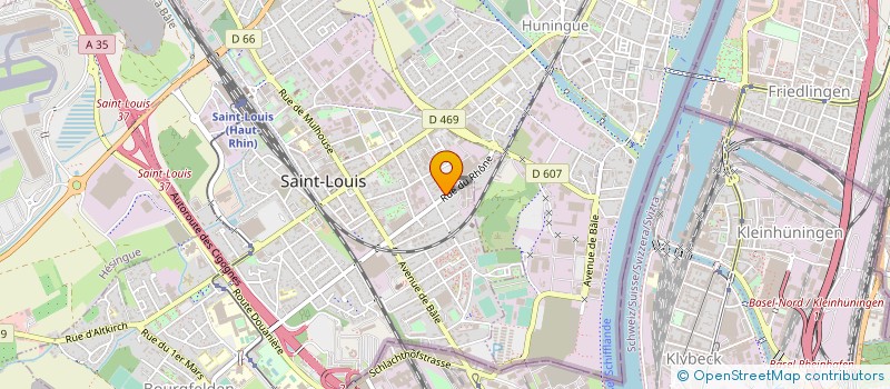 localisation de l'entreprise BIRSECK HYDRO  SAINT-LOUIS