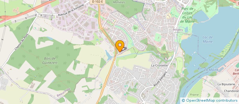 localisation de l'entreprise BIRSULLY à ANGERS