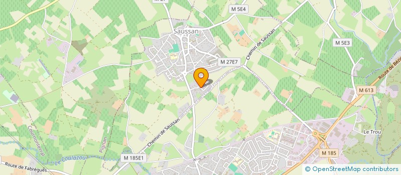localisation de l'entreprise BIRTE JENSEN à SAUSSAN