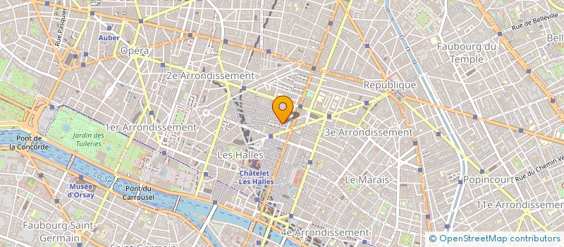 localisation de l'entreprise BIRTEK à PARIS