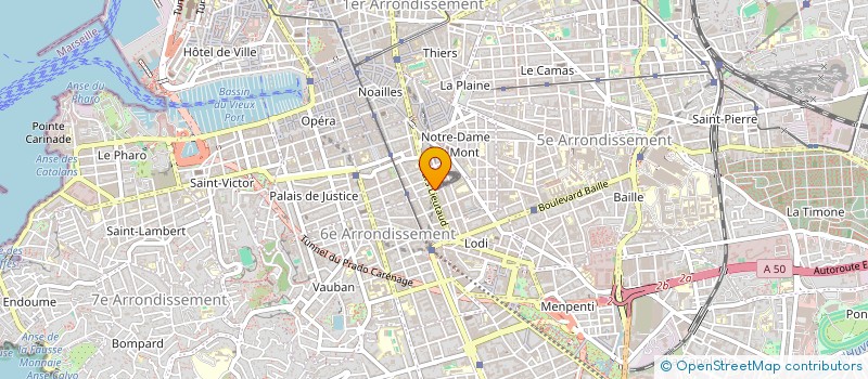 localisation de l'entreprise BIS à MARSEILLE