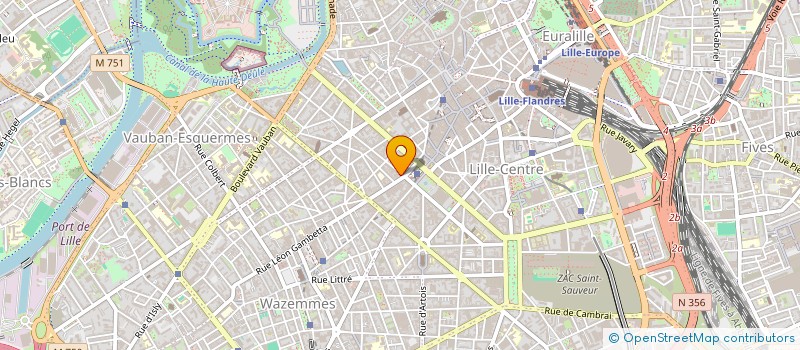 localisation de l'entreprise BIS'ARTS à LILLE