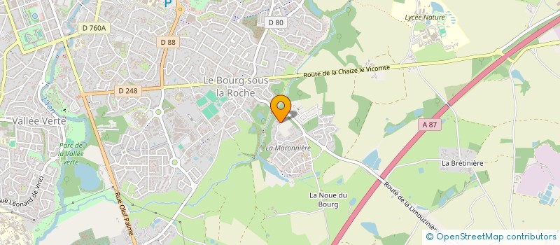 localisation de l'entreprise BIS - BUILDING INNOVATION SYSTEM à LA ROCHE-SUR-YON