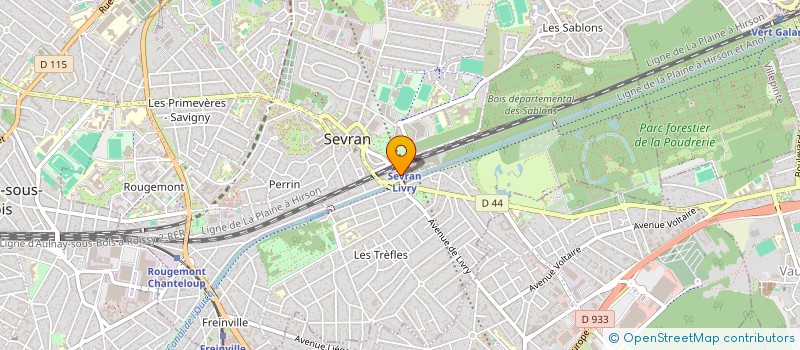 localisation de l'entreprise BIS PRONTO PIZZA à SEVRAN