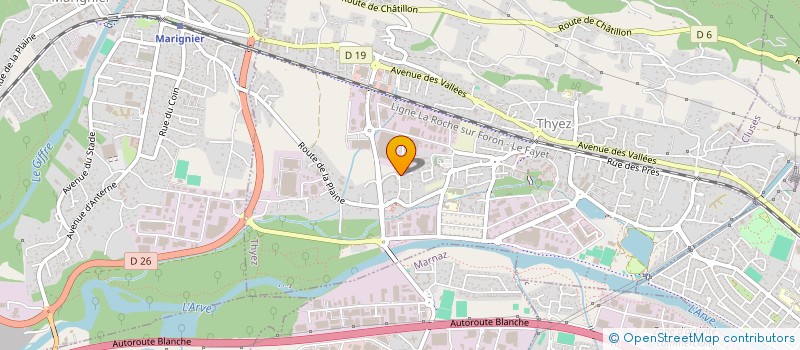 localisation de l'entreprise BIS REPETITA  THYEZ