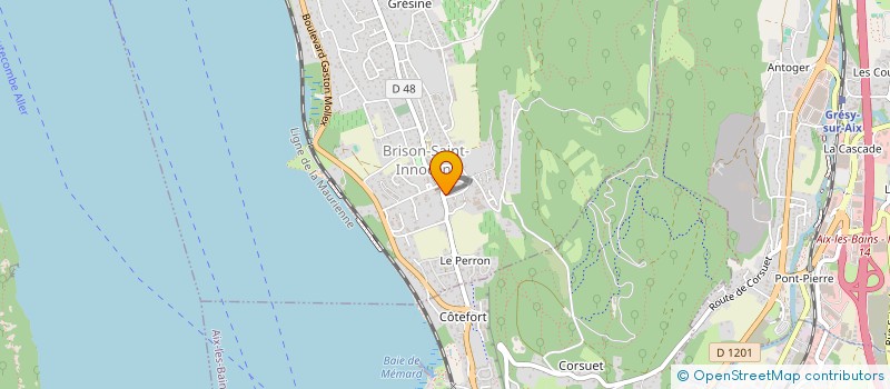 localisation de l'entreprise BIS REPETITA  BRISON-SAINT-INNOCENT