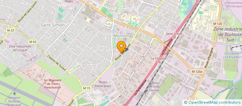 localisation de l'entreprise BIS REPETITA CONSEIL INVESTISSEMENT à TOULOUSE
