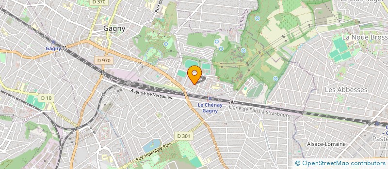 localisation de l'entreprise BIS SOSOL  GAGNY