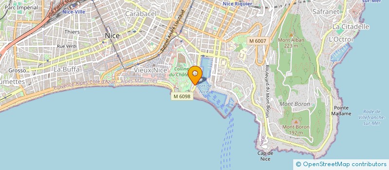 localisation de l'entreprise BISAC MICHEL ET DOMINIQUE à NICE