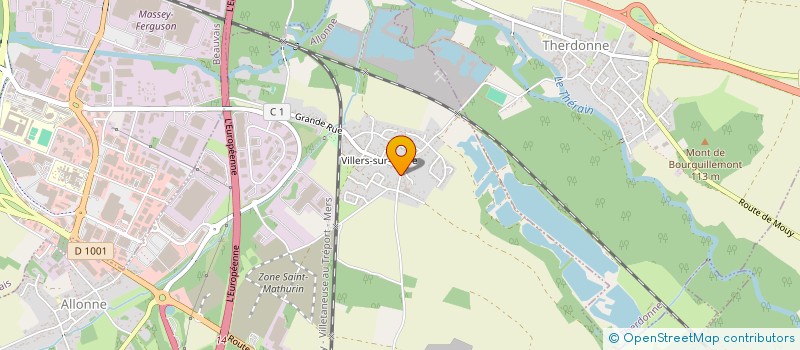 localisation de l'entreprise BISAULT ET FILS  ALLONNE