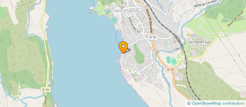 localisation de l'entreprise BISBEE  SAINT-CHAMAS