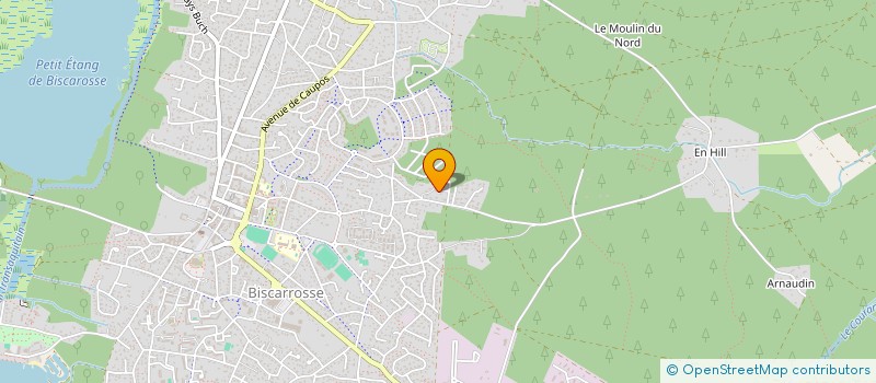 localisation de l'entreprise BISCA-CREAVISION  BISCARROSSE