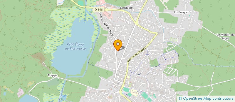 localisation de l'entreprise BISCA PAELLA TRAITEUR  BISCARROSSE