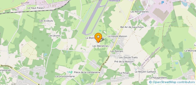 localisation de l'entreprise BISCALIMENT à SAINT-AIGNAN-GRANDLIEU
