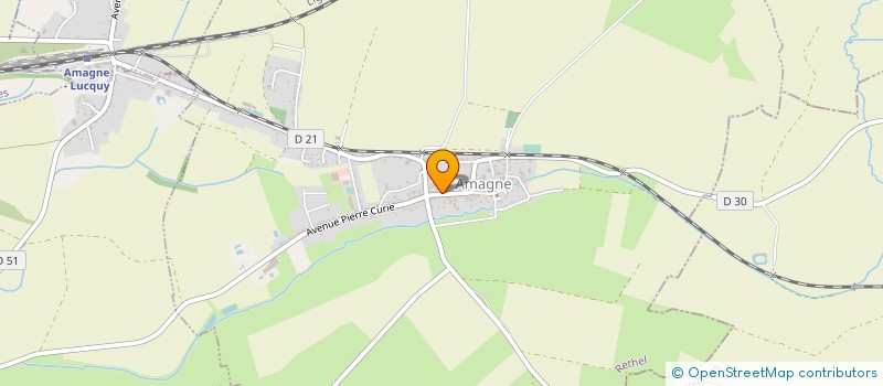 localisation de l'entreprise BISCARA POUR TOI ET MOI  AMAGNE