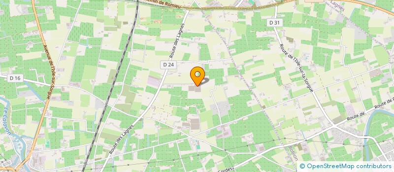 localisation de l'entreprise BISCARAT ET FILS à CAVAILLON