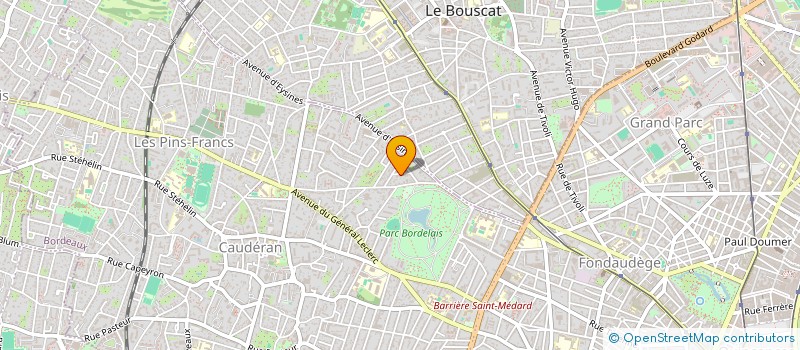 localisation de l'entreprise BISCAREV à BORDEAUX