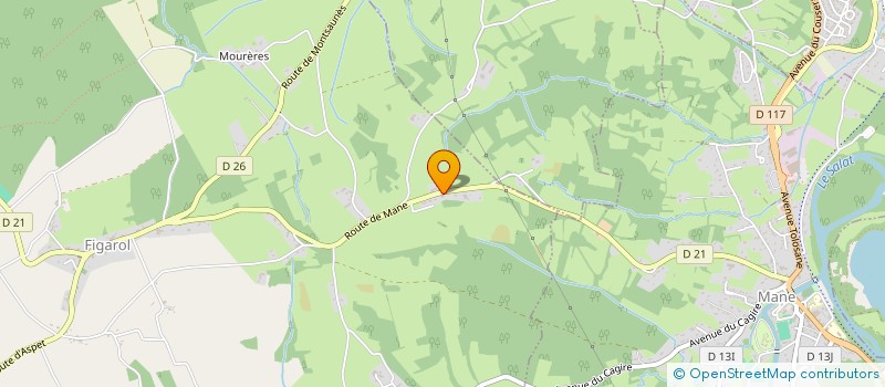 localisation de l'entreprise BISCARO-CIROUANT  FIGAROL