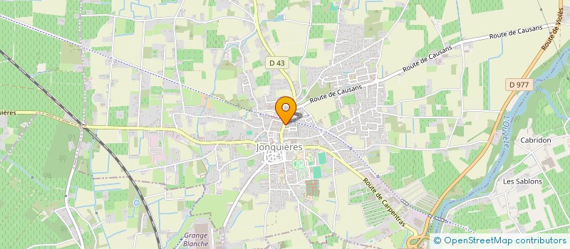 localisation de l'entreprise BISCARRAT JEROME ET DAVID  JONQUIERES