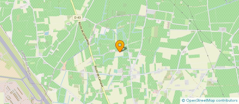 localisation de l'entreprise BISCARRAT MICHEL ET FILLE  JONQUIERES