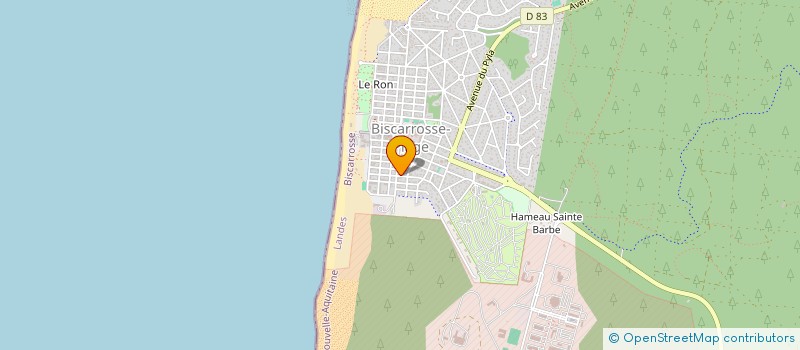 localisation de l'entreprise BISCARROSSE OLYMPIQUE CYCLOTOURISME  BISCARROSSE