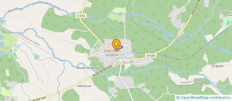 localisation de l'entreprise BISCARROSSE PROPRETE  SAINT-PAUL-EN-BORN