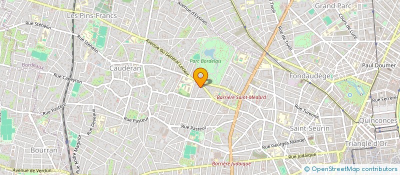 localisation de l'entreprise BISCAY INVEST à BORDEAUX