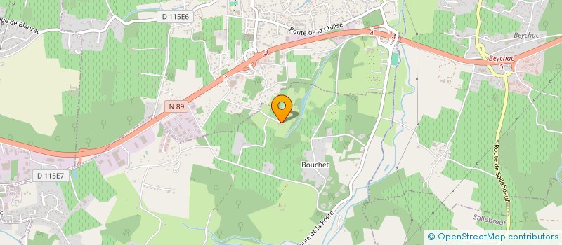 localisation de l'entreprise BISCAYE ET COMPAGNIE  POMPIGNAC