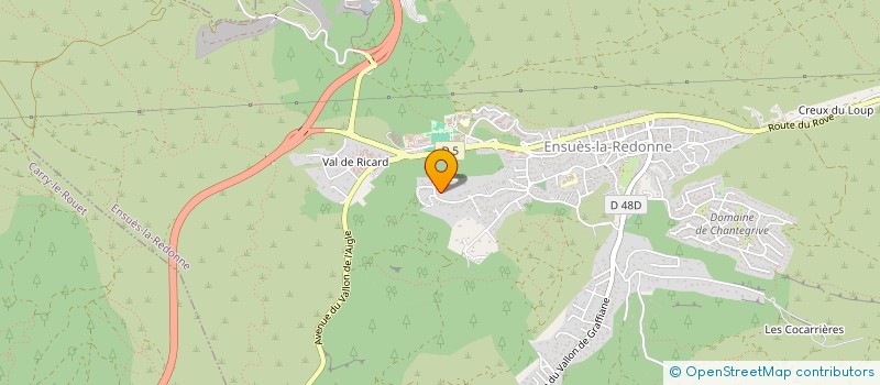 localisation de l'entreprise BISCAYNE  ENSUES-LA-REDONNE