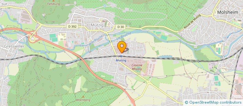 localisation de l'entreprise BISCH AAG  MOLLKIRCH