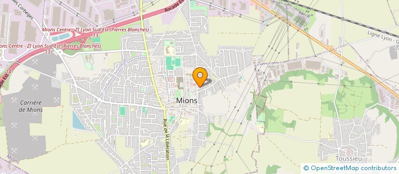 localisation de l'entreprise BISCH IMMO  MIONS