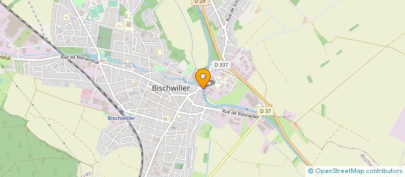 localisation de l'entreprise BISCHWILLER DISTRIBUTION-BISCHWIDIS à BISCHWILLER